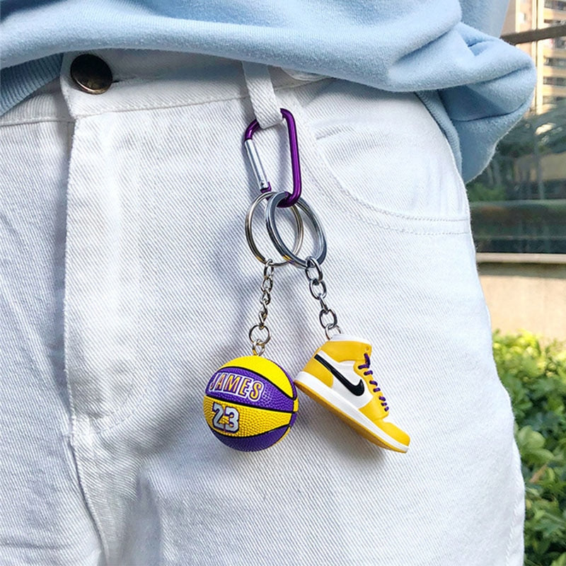 Concentrate Collective - Basketball Sneaker Key Chain