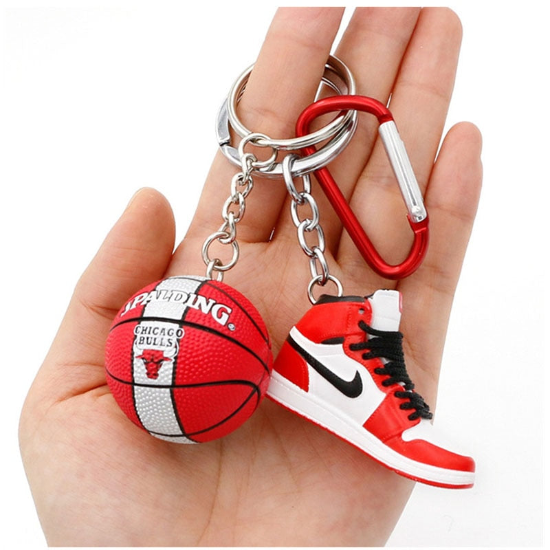 Concentrate Collective - Basketball Sneaker Key Chain