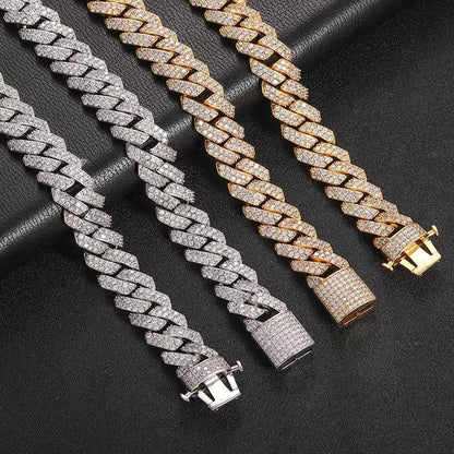 Concentrate Collective - Iced Out Chain for Men & Women Cuban Chain